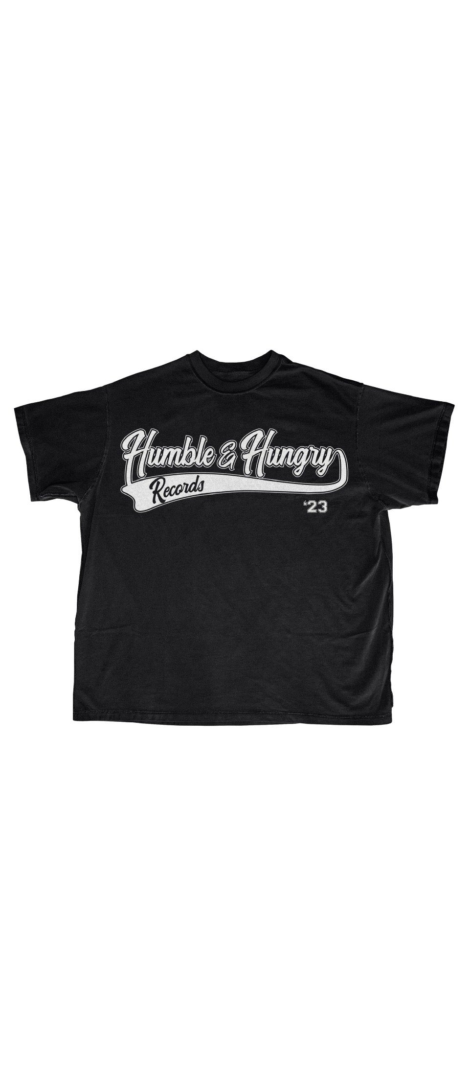 Black Vintage Records Tee