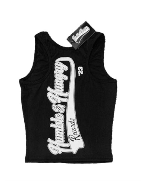 Black Records Rib Tee